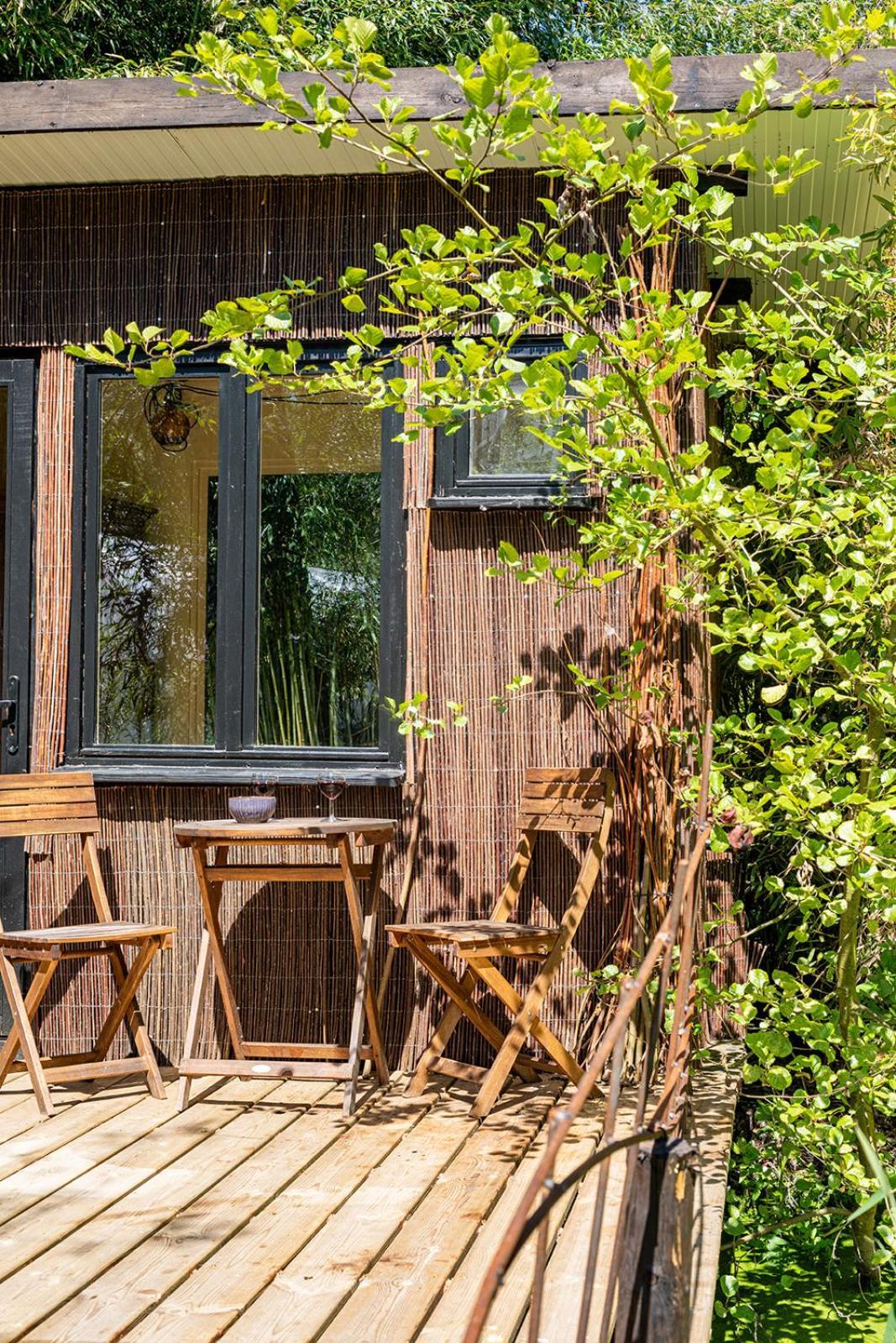 Les Cabanes Des Marais La Madelaine-sous-Montreuil Buitenkant foto