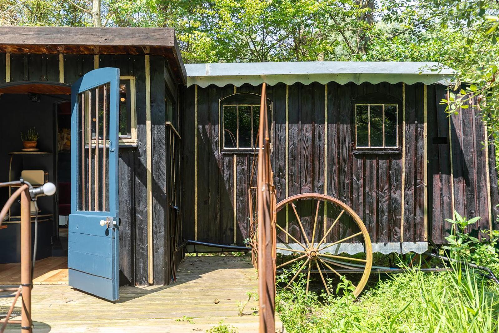 Les Cabanes Des Marais La Madelaine-sous-Montreuil Buitenkant foto